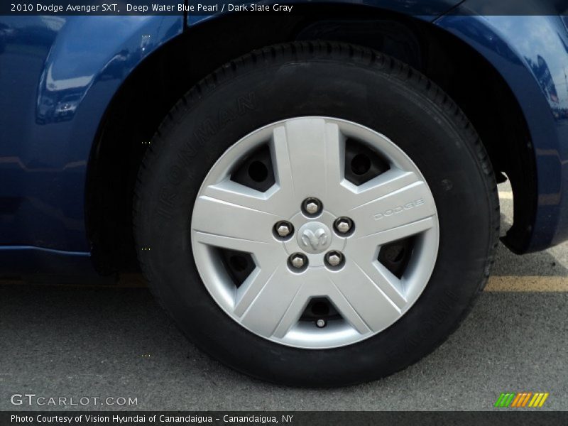 Deep Water Blue Pearl / Dark Slate Gray 2010 Dodge Avenger SXT