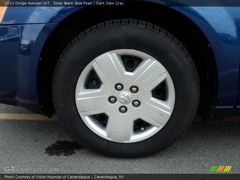 Deep Water Blue Pearl / Dark Slate Gray 2010 Dodge Avenger SXT