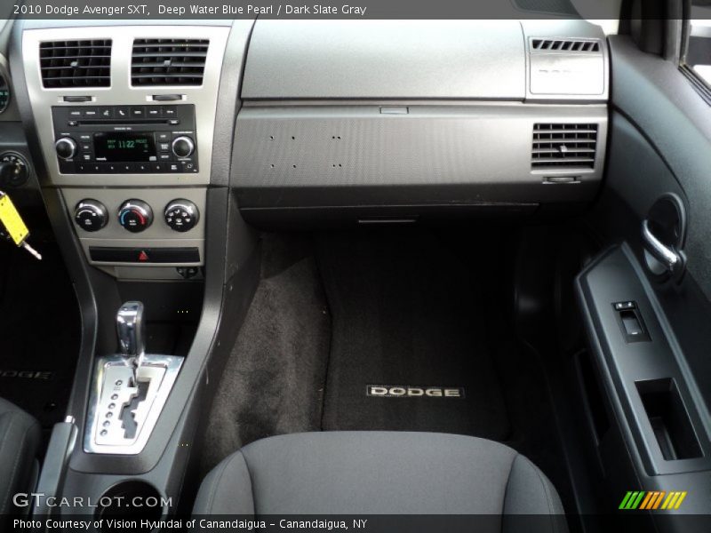 Deep Water Blue Pearl / Dark Slate Gray 2010 Dodge Avenger SXT