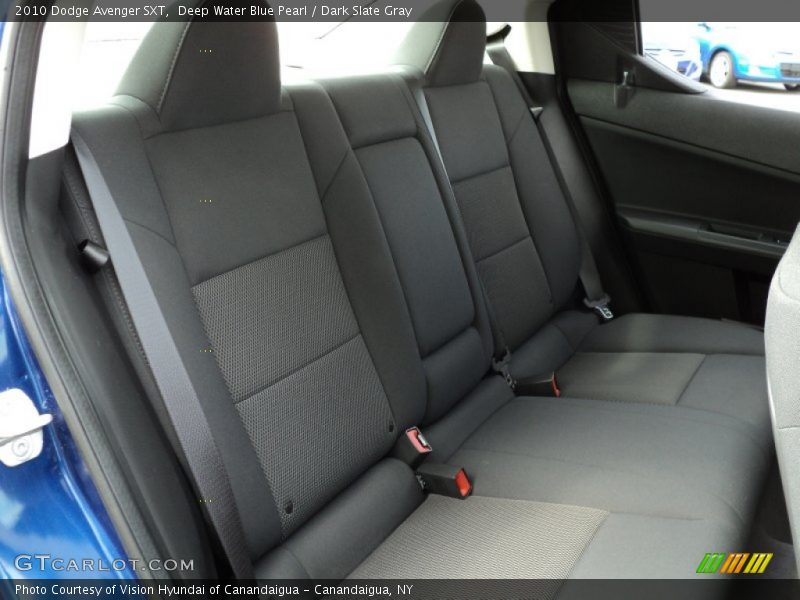 Deep Water Blue Pearl / Dark Slate Gray 2010 Dodge Avenger SXT