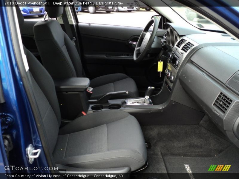 Deep Water Blue Pearl / Dark Slate Gray 2010 Dodge Avenger SXT