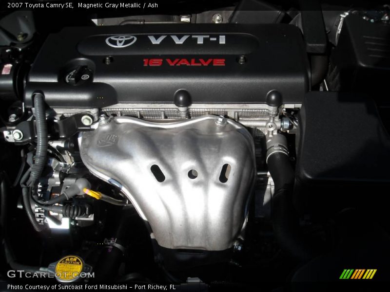 Magnetic Gray Metallic / Ash 2007 Toyota Camry SE
