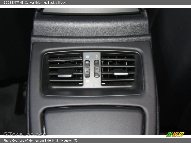 Jet Black / Black 2008 BMW M3 Convertible