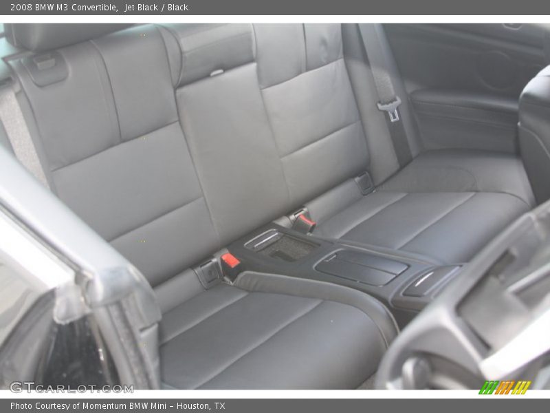 Jet Black / Black 2008 BMW M3 Convertible