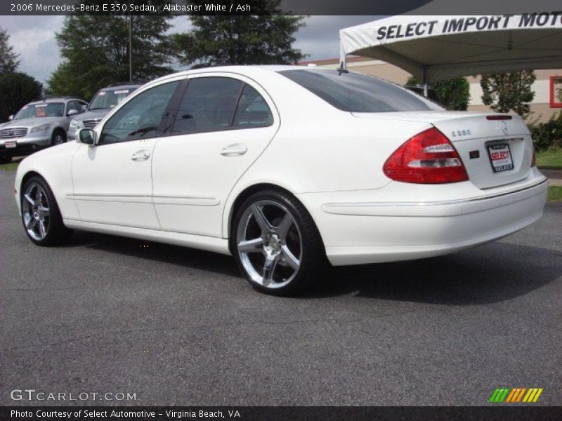 Alabaster White / Ash 2006 Mercedes-Benz E 350 Sedan