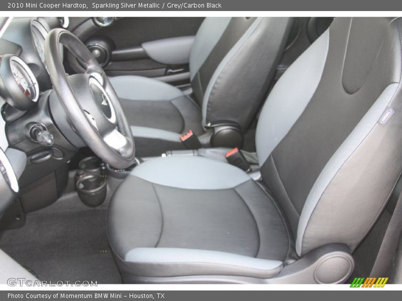 Sparkling Silver Metallic / Grey/Carbon Black 2010 Mini Cooper Hardtop