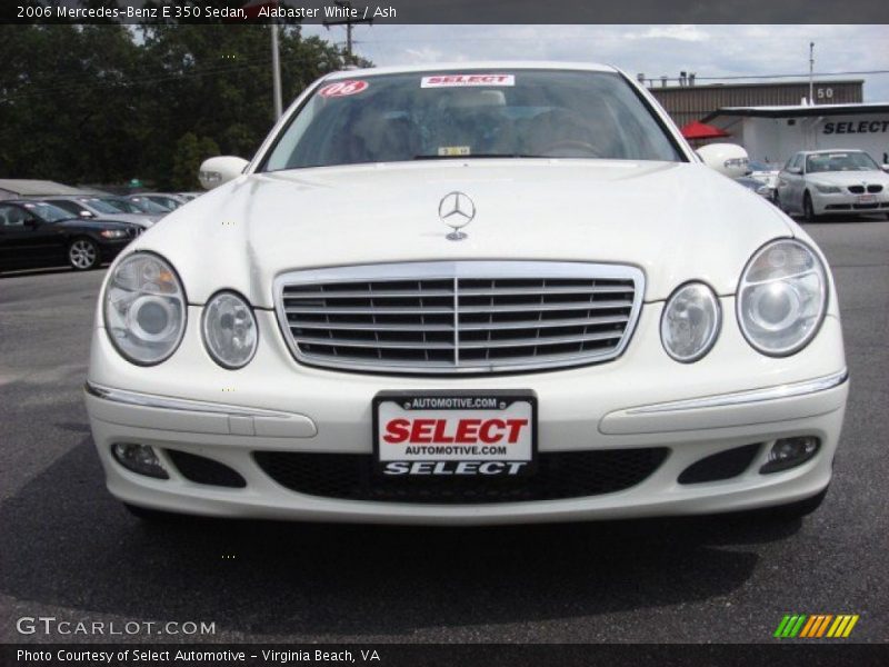 Alabaster White / Ash 2006 Mercedes-Benz E 350 Sedan