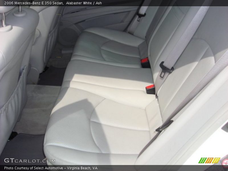 Alabaster White / Ash 2006 Mercedes-Benz E 350 Sedan