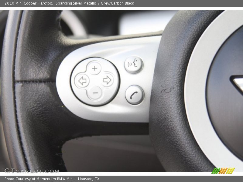 Sparkling Silver Metallic / Grey/Carbon Black 2010 Mini Cooper Hardtop