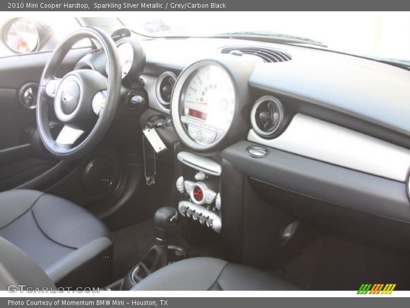 Sparkling Silver Metallic / Grey/Carbon Black 2010 Mini Cooper Hardtop