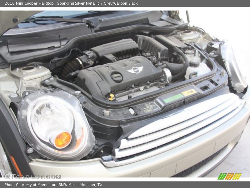 Sparkling Silver Metallic / Grey/Carbon Black 2010 Mini Cooper Hardtop