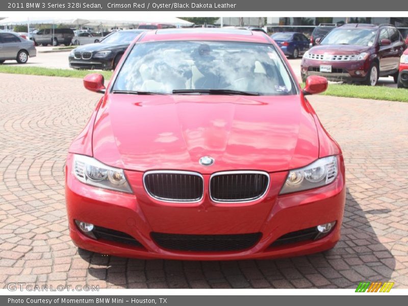 Crimson Red / Oyster/Black Dakota Leather 2011 BMW 3 Series 328i Sedan