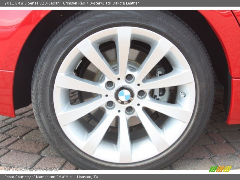 Crimson Red / Oyster/Black Dakota Leather 2011 BMW 3 Series 328i Sedan