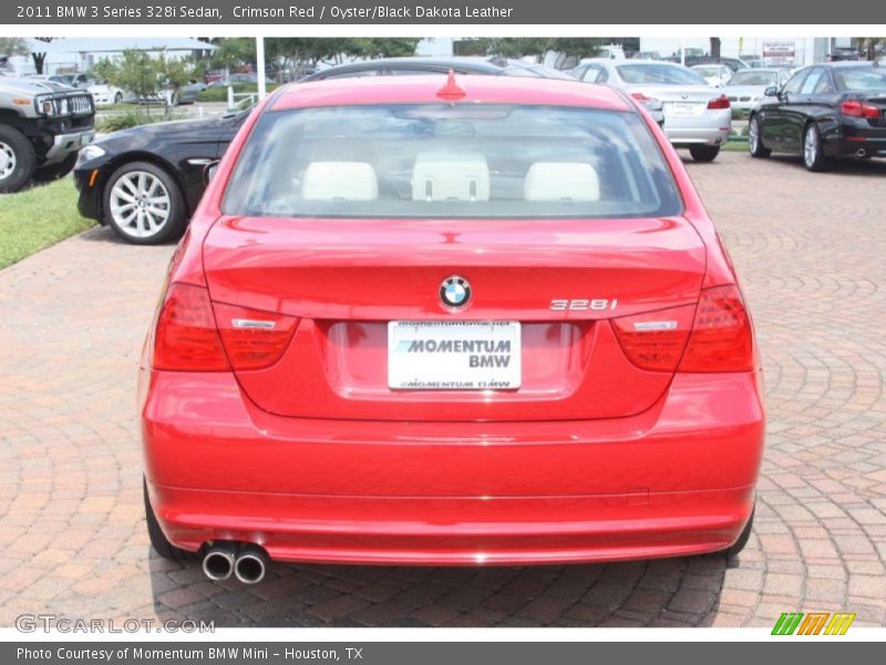 Crimson Red / Oyster/Black Dakota Leather 2011 BMW 3 Series 328i Sedan