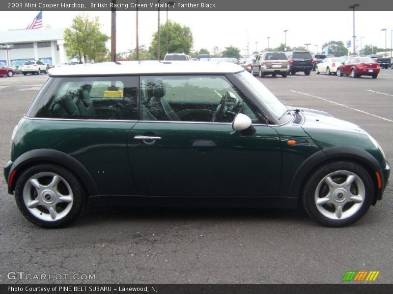 British Racing Green Metallic / Panther Black 2003 Mini Cooper Hardtop