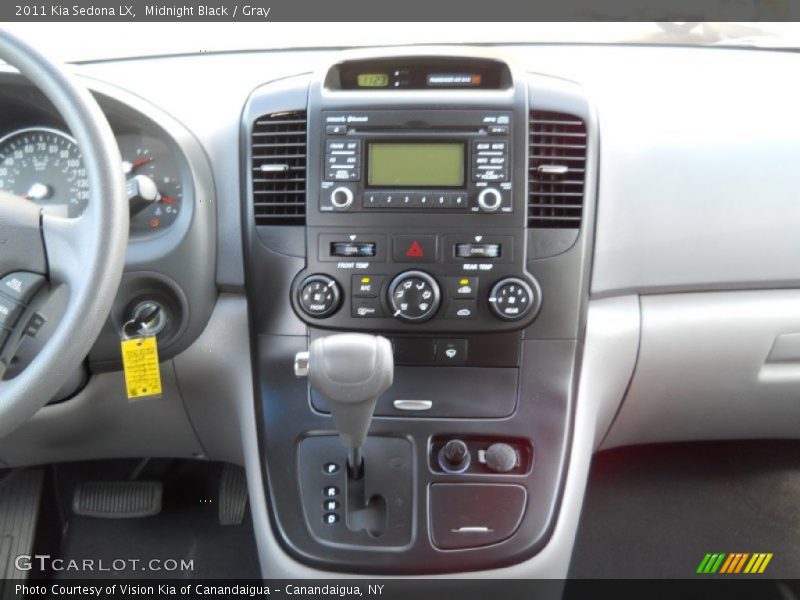 Midnight Black / Gray 2011 Kia Sedona LX