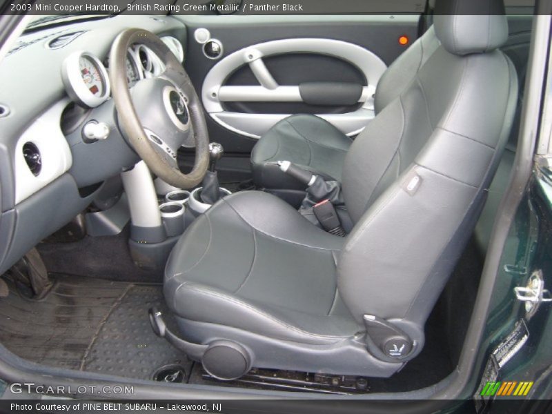 British Racing Green Metallic / Panther Black 2003 Mini Cooper Hardtop