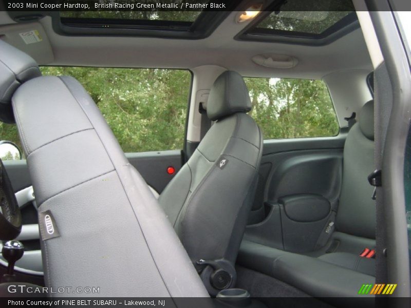 British Racing Green Metallic / Panther Black 2003 Mini Cooper Hardtop