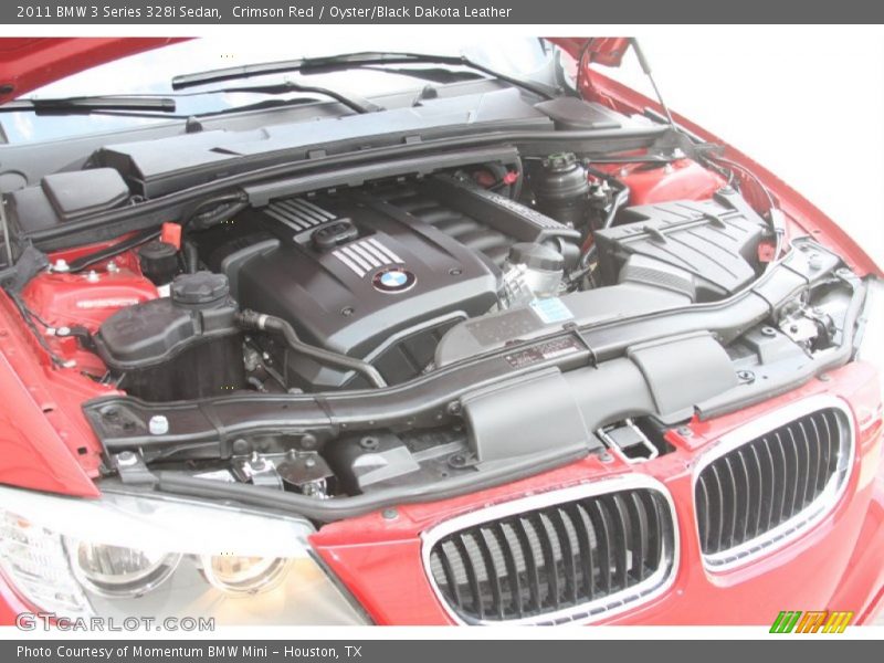 Crimson Red / Oyster/Black Dakota Leather 2011 BMW 3 Series 328i Sedan