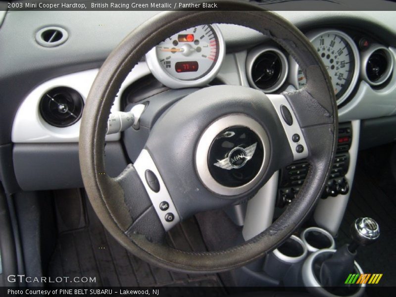 British Racing Green Metallic / Panther Black 2003 Mini Cooper Hardtop