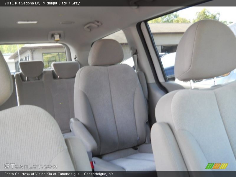 Midnight Black / Gray 2011 Kia Sedona LX