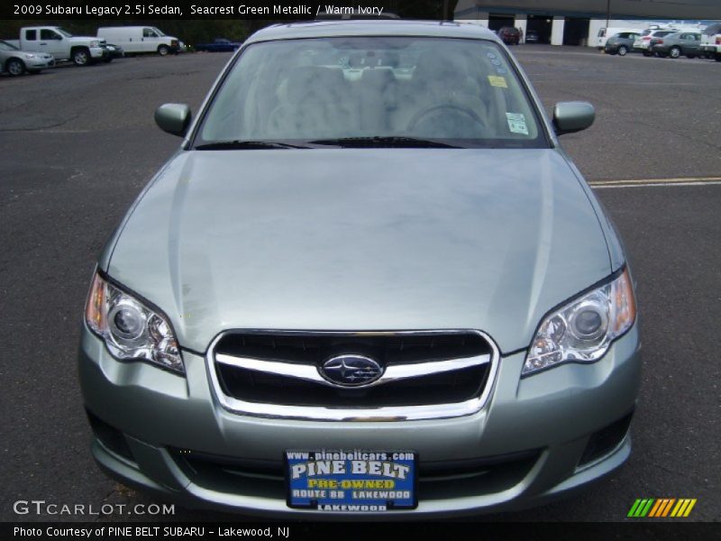 Seacrest Green Metallic / Warm Ivory 2009 Subaru Legacy 2.5i Sedan