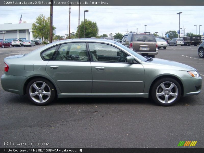 Seacrest Green Metallic / Warm Ivory 2009 Subaru Legacy 2.5i Sedan