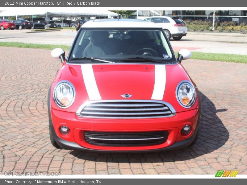 Chili Red / Carbon Black 2012 Mini Cooper Hardtop