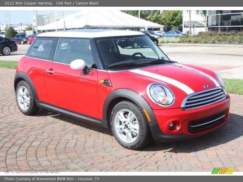 Front 3/4 View of 2012 Cooper Hardtop