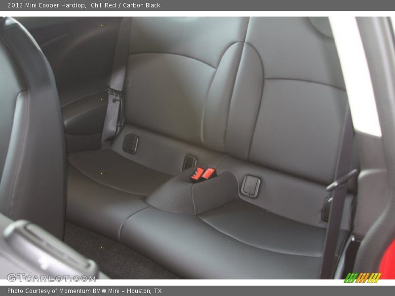  2012 Cooper Hardtop Carbon Black Interior