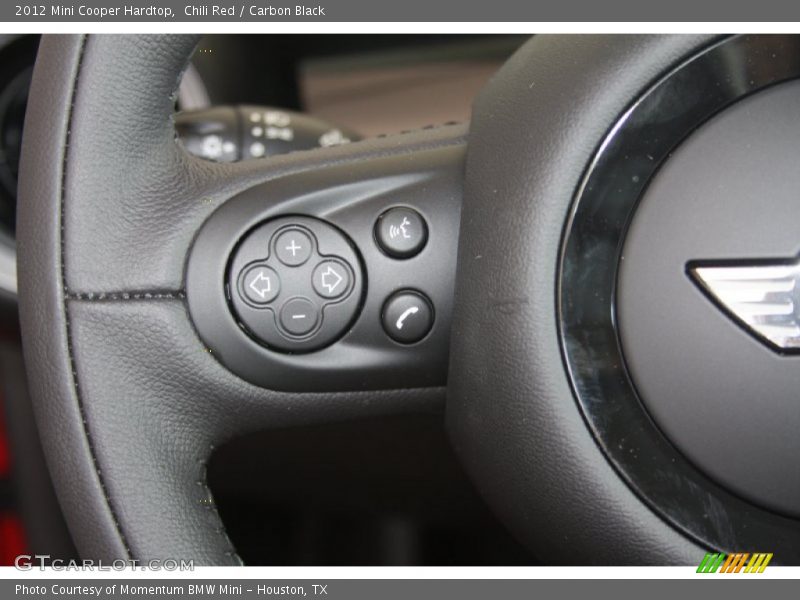 Controls of 2012 Cooper Hardtop