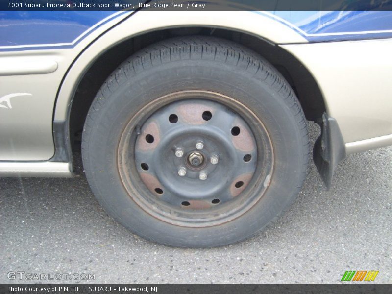 Blue Ridge Pearl / Gray 2001 Subaru Impreza Outback Sport Wagon
