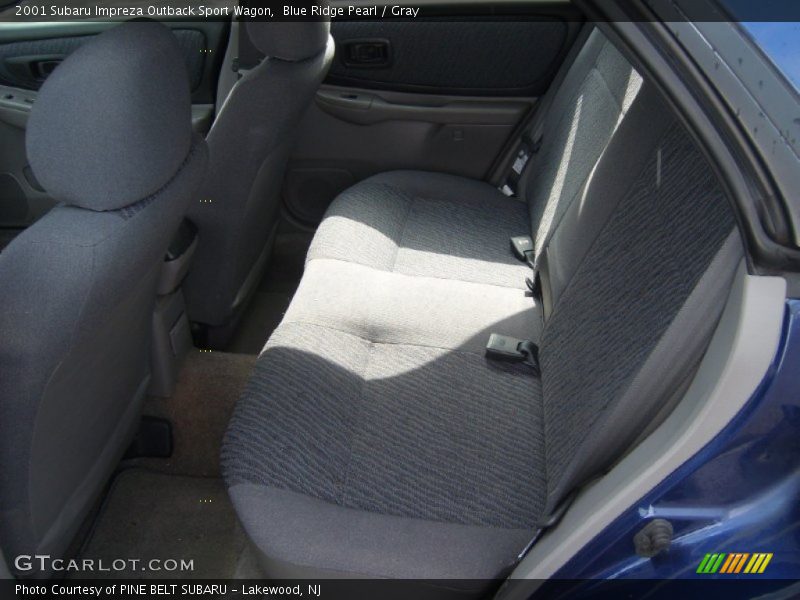 Blue Ridge Pearl / Gray 2001 Subaru Impreza Outback Sport Wagon