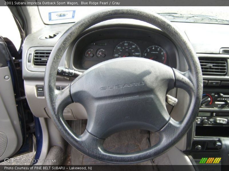 Blue Ridge Pearl / Gray 2001 Subaru Impreza Outback Sport Wagon