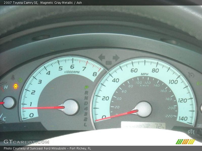 Magnetic Gray Metallic / Ash 2007 Toyota Camry SE