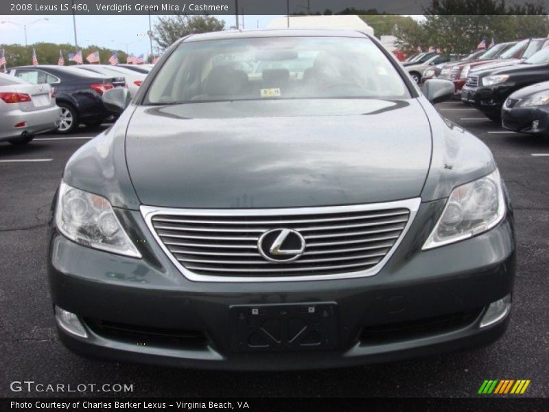 Verdigris Green Mica / Cashmere 2008 Lexus LS 460