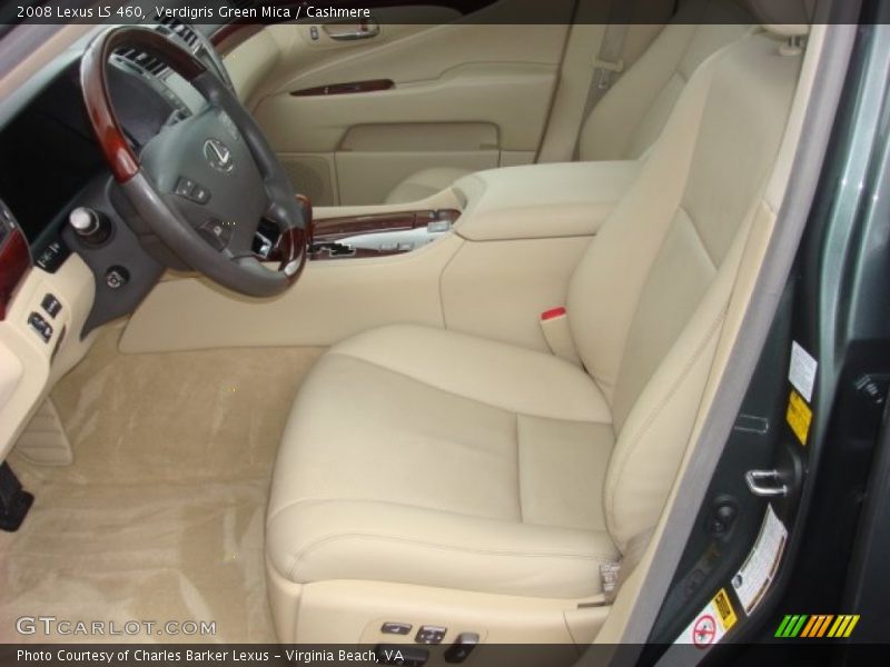 Verdigris Green Mica / Cashmere 2008 Lexus LS 460
