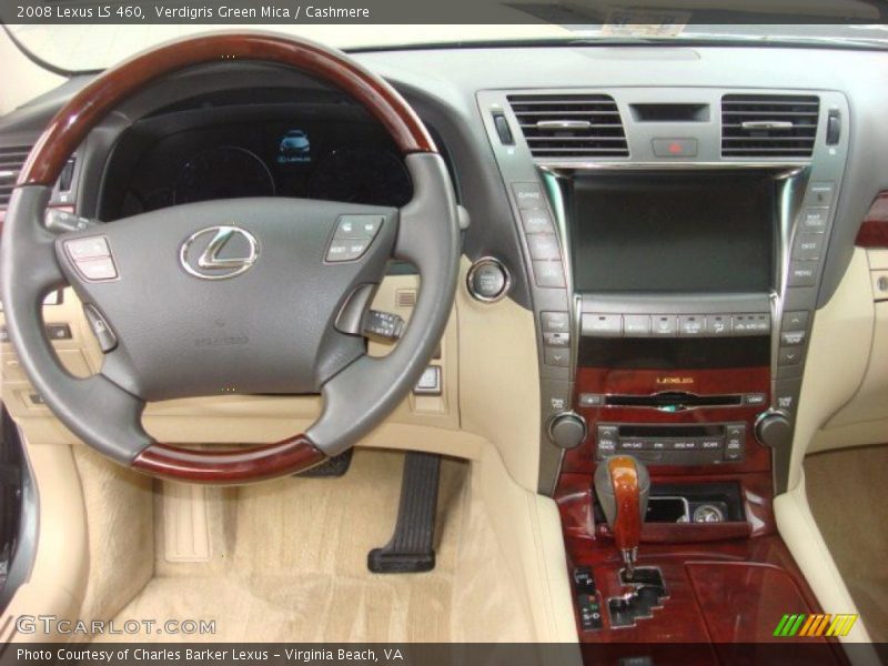 Verdigris Green Mica / Cashmere 2008 Lexus LS 460