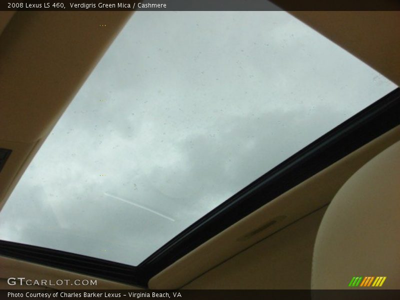 Verdigris Green Mica / Cashmere 2008 Lexus LS 460