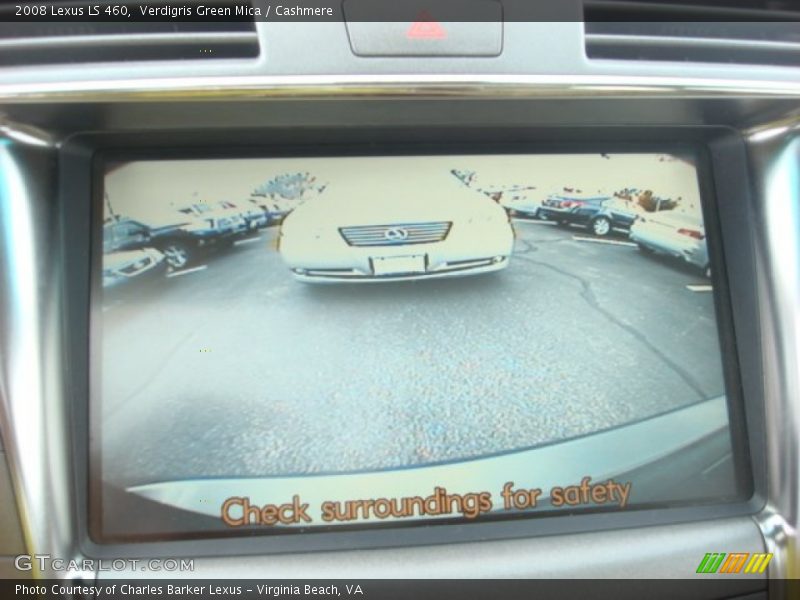 Verdigris Green Mica / Cashmere 2008 Lexus LS 460