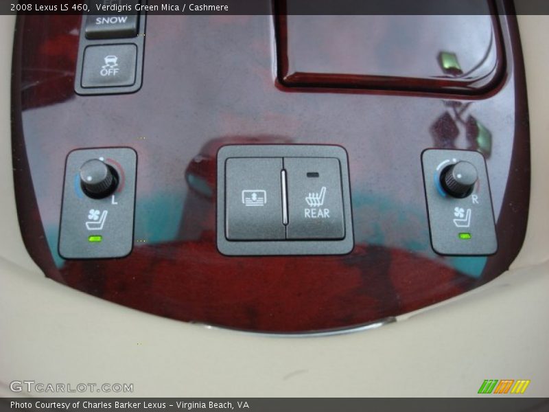 Verdigris Green Mica / Cashmere 2008 Lexus LS 460