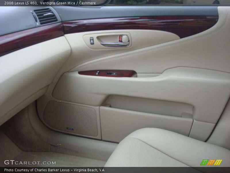 Verdigris Green Mica / Cashmere 2008 Lexus LS 460