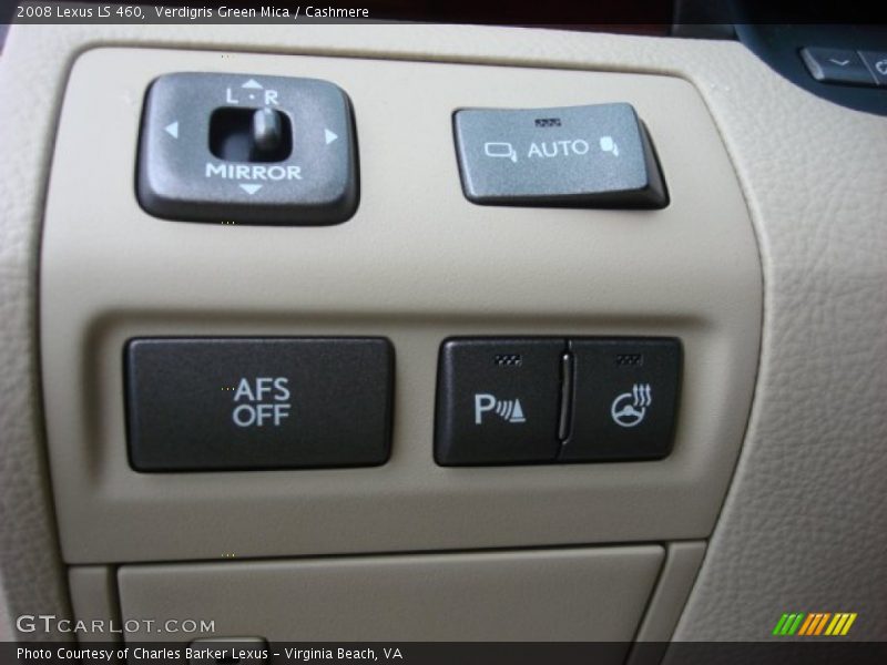 Verdigris Green Mica / Cashmere 2008 Lexus LS 460