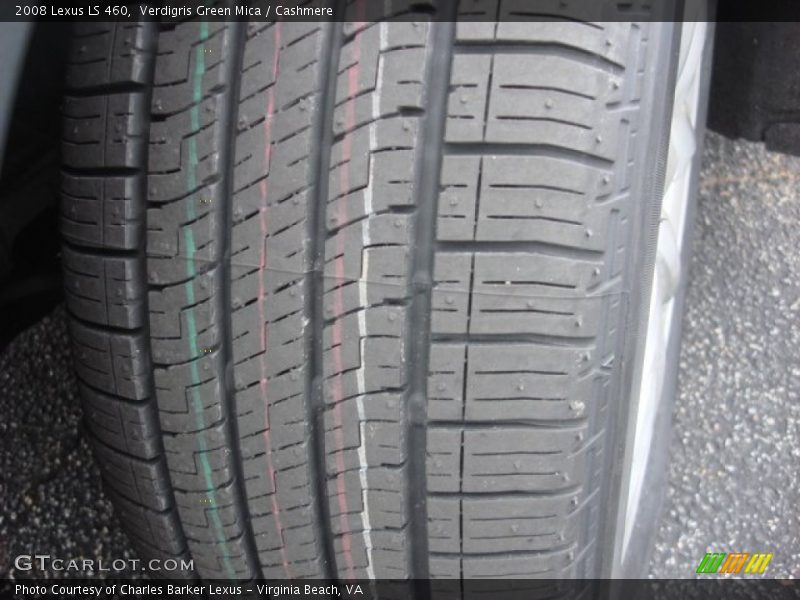 Verdigris Green Mica / Cashmere 2008 Lexus LS 460