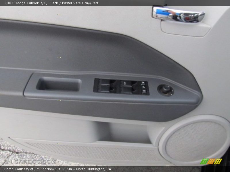 Black / Pastel Slate Gray/Red 2007 Dodge Caliber R/T