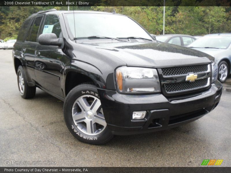 Black / Ebony 2008 Chevrolet TrailBlazer LT 4x4