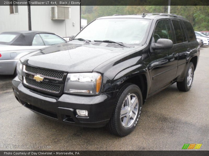 Black / Ebony 2008 Chevrolet TrailBlazer LT 4x4
