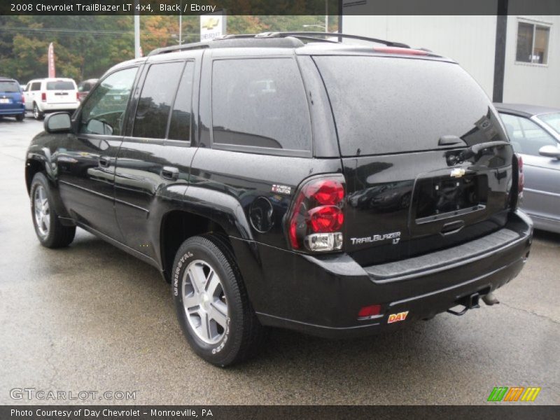 Black / Ebony 2008 Chevrolet TrailBlazer LT 4x4