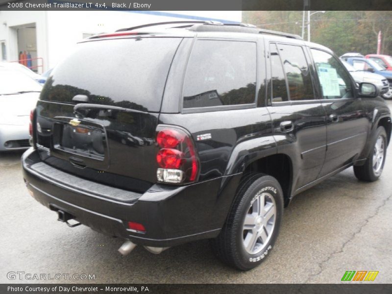 Black / Ebony 2008 Chevrolet TrailBlazer LT 4x4