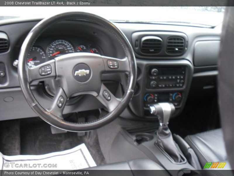 Black / Ebony 2008 Chevrolet TrailBlazer LT 4x4